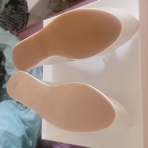 Flat Apartment Ballerina Platform Lambskin Shoes - Picture 9 of 12